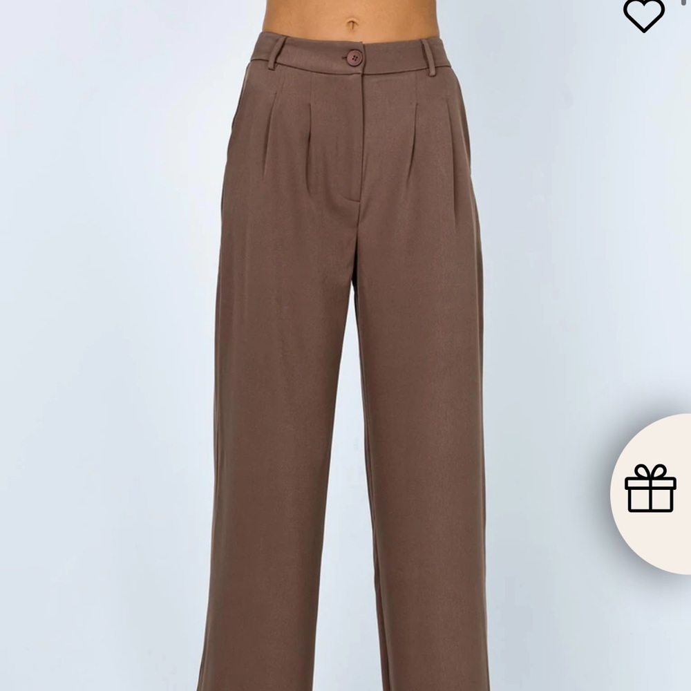 Princess Polly Brown Trousers